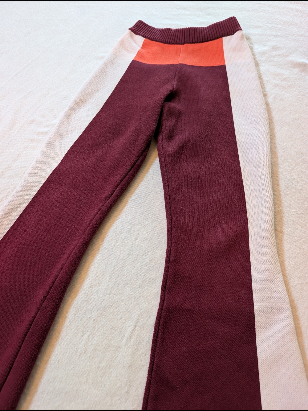 yllw Ryder Color block Cotton Knit Leggings